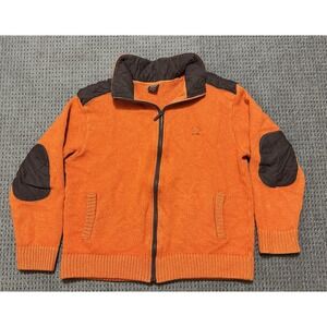 Vintage Paul & Shark Yachting Mens 3XL‎ Zip Sweater Italian Wool Patch Fisherman